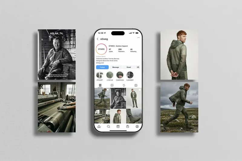 Il profilo Instagram di STIWEG